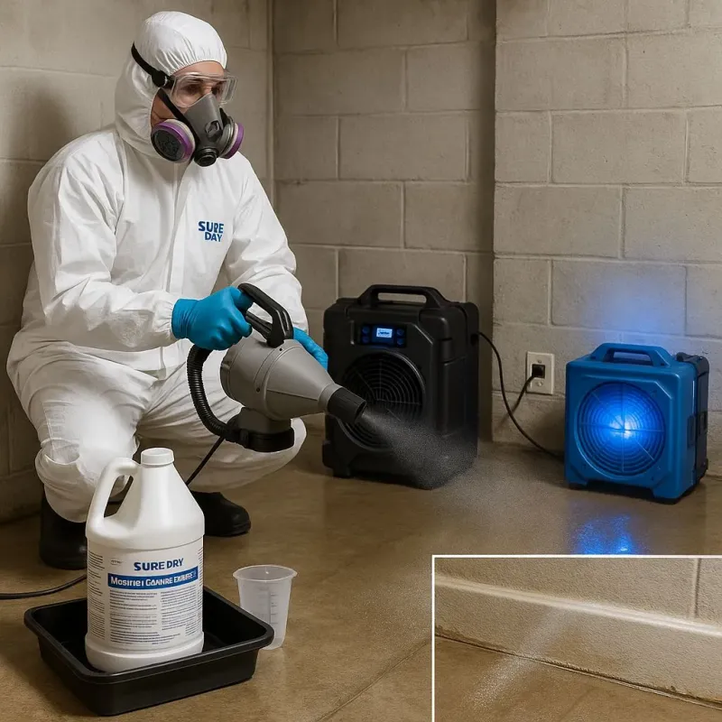 Sanitization and Odor Removal process in City of Norfolk, VA
